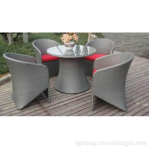 (5pcs dining sets)=4pcs chair+1pcs table